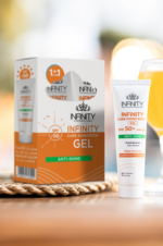 انفينيتى جيل واقي من الشمس بمعامل حماية ( SPF 50) للبشرة الدهنية والمختلطة عرض (1+1) 60 مل - Infinity - Image 2