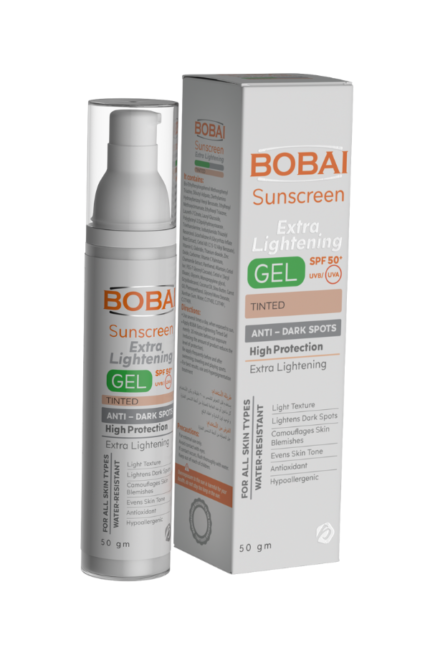 بوباى اكسترا جيل واقى من الشمس ملون بعامل حماية (spf50) 50 جم - BOBAI