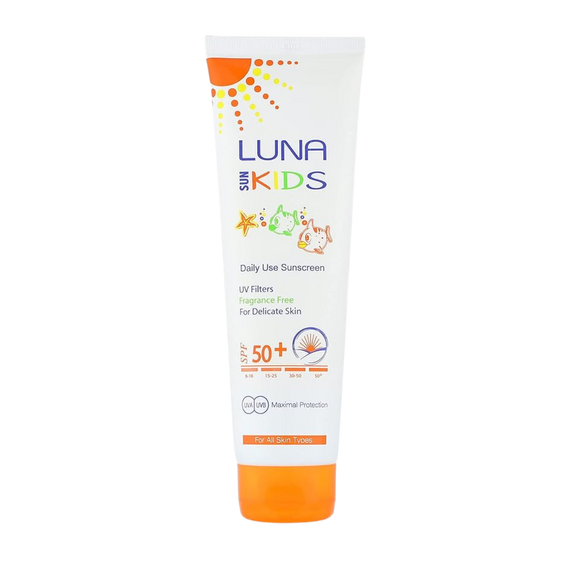 88_570x.progressive.png لونا كريم واقي من اشعة الشمس للأطفال بمعامل حمايه (50SPF+) 130 مل - Luna - Image 1