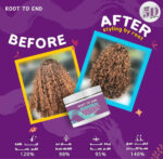 روت تو اند بلسم ليف ان لترطيب الشعر الجاف و المجعد 400 مل - Root to End - Image 4
