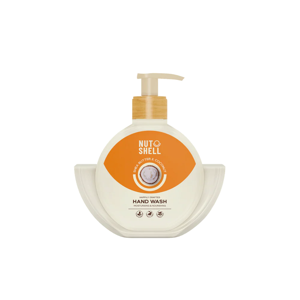 shea_butter_handwash_1000x ناتشيل غسول كريمي لليدين بجوز الهند والكاكاو 375 مل - Nutshell - Image 1